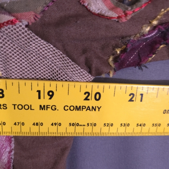 Life Style Lightweight Button Down Jacket Size Small Artsy Art To Wear - Picture 4 of 9